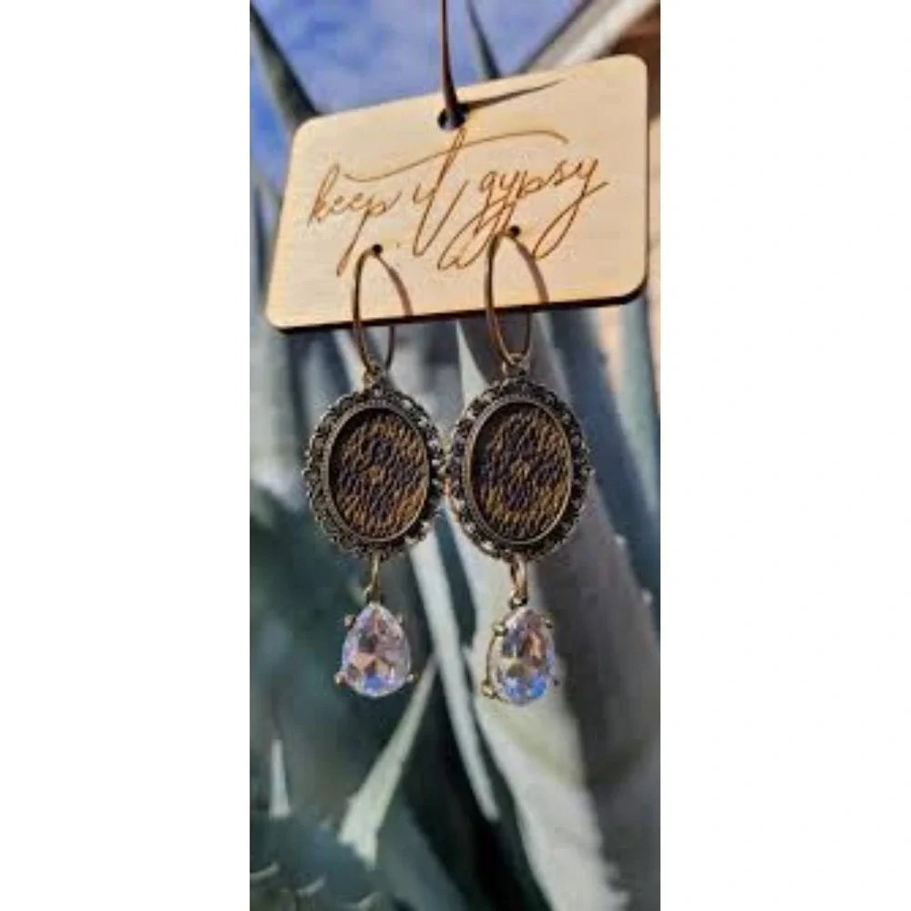 NEW Keep it‎ Gypsy Zoey - Upcycled Earrings